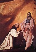 Francisco de Zurbaran Vision of Brother Andres Salmeron oil on canvas